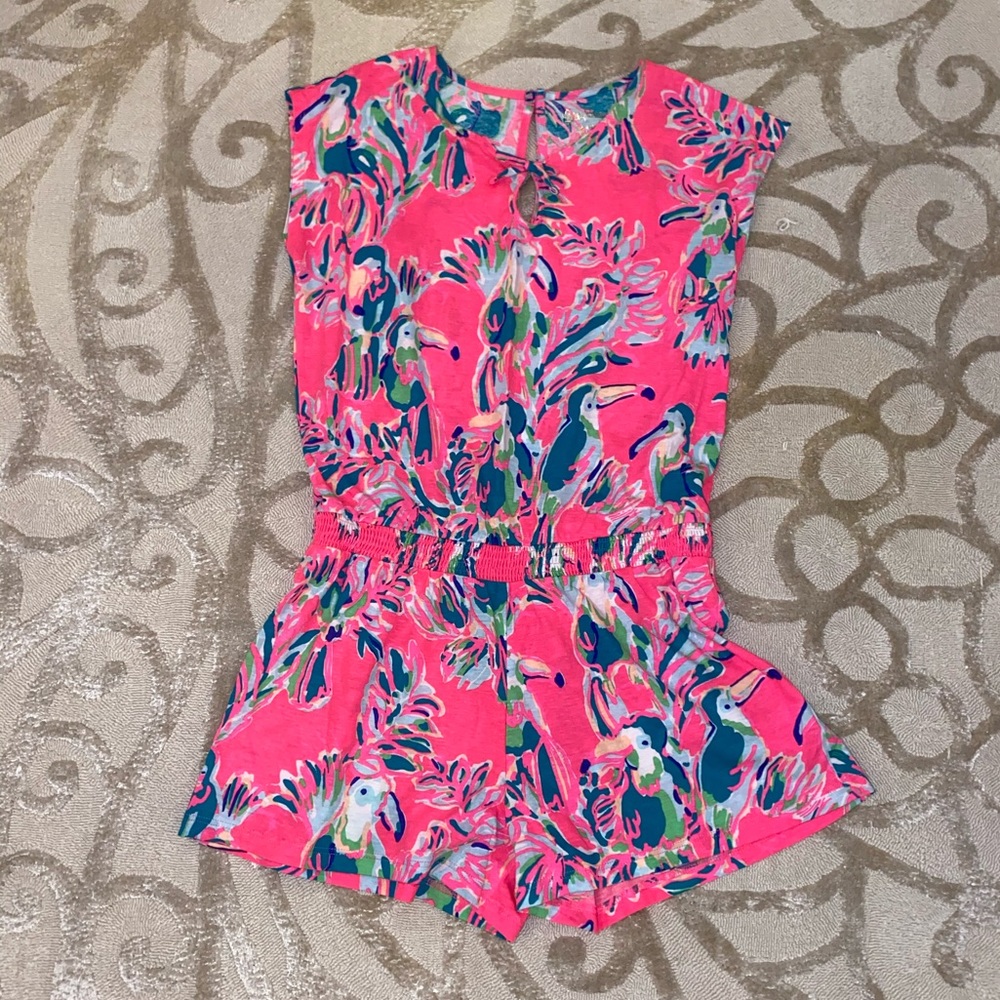 💖LILLY PULITZER SPRING FLORAL ROMPER💖